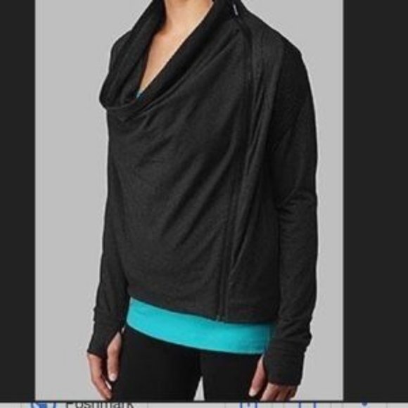 Lululemon Sway Jacket Charcoal Grey - Picture 1 of 4